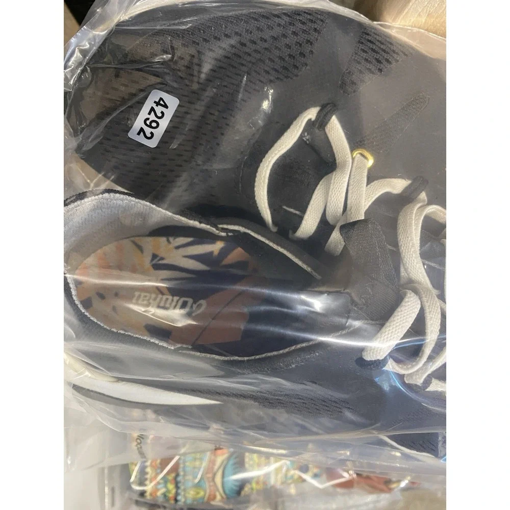OLUKAI Shoes Womens US 10 Black Huia Mesh Lace-Up Athletic Sneakers